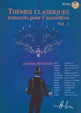 Couverture du produit · Themes classiques vol2 + cd --- accordeon