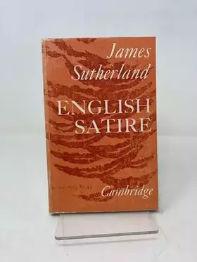 Couverture du produit · ENGLISH SATIRE.