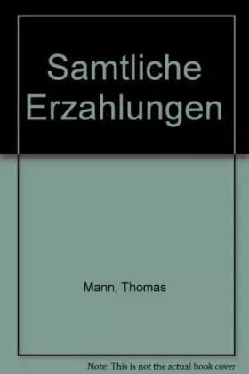 Couverture du produit · Samtliche Erzahlungen