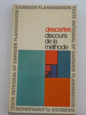 Couverture du produit · Discours de la Methode