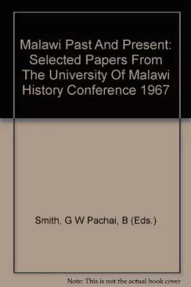 Couverture du produit · Malawi Past and Present