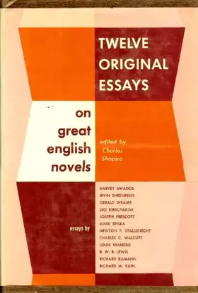 Couverture du produit · Twelve Original Essays On Great English Novels
