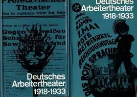 Couverture du produit · Deutsches Arbeitertheater 1918-1933