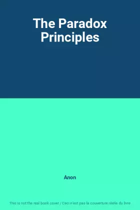 Couverture du produit · The Paradox Principles