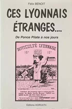 Couverture du produit · Ces Lyonnais étranges