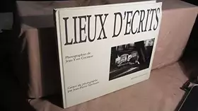Couverture du produit · Lieux d'écrits