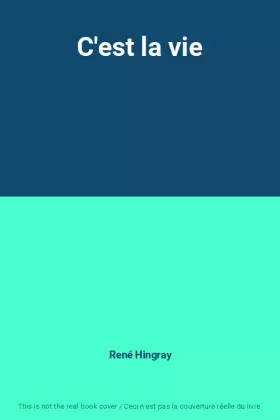 Couverture du produit · C'est la vie
