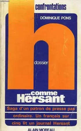 Couverture du produit · DOSSIER H COMME HERSANT