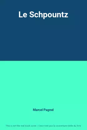 Couverture du produit · Le Schpountz