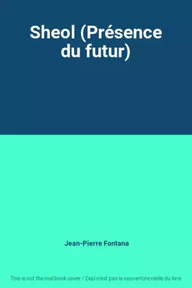 Couverture du produit · Sheol (Présence du futur)