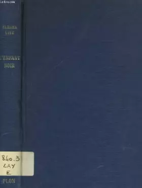 Couverture du produit · L'enfant noir