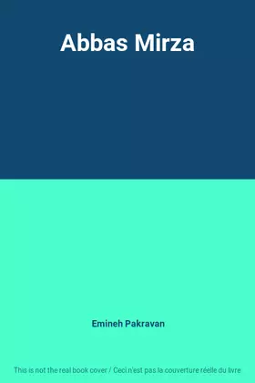 Couverture du produit · Abbas Mirza
