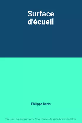Couverture du produit · Surface d'écueil