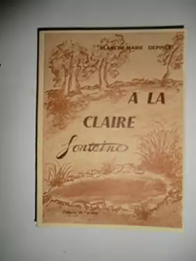 Couverture du produit · À la claire fontaine