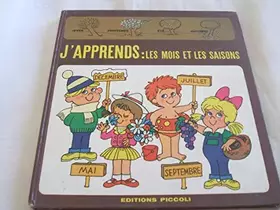 Couverture du produit · J'apprends les mois et les saisons (Collection Premiers pas)