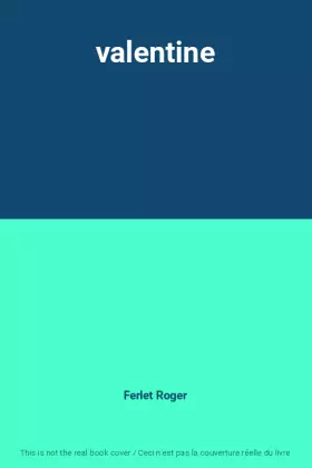 Couverture du produit · valentine