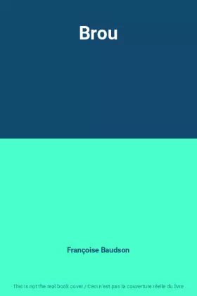 Couverture du produit · Brou