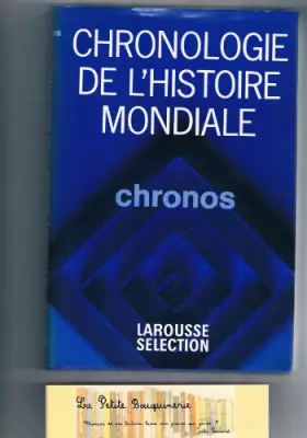 Couverture du produit · Chronologie de l'histoire mondiale : Chronos