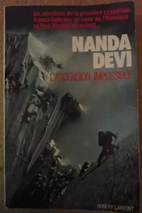 Couverture du produit · Nanda Devi L'ascension impossible