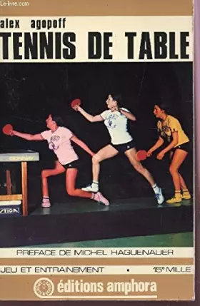 Couverture du produit · Tennis de table : Jeu et entraînement