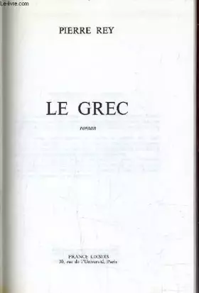 Couverture du produit · Le Grec