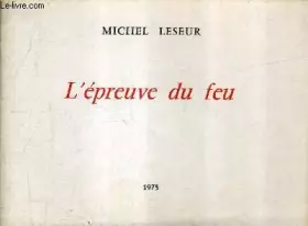 Couverture du produit · L'Épreuve du feu