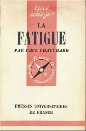 Couverture du produit · La Fatigue