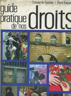 Couverture du produit · Guide pratique de nos droits
