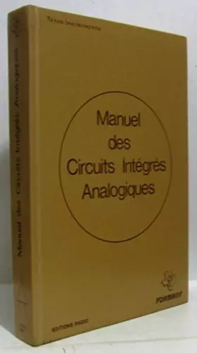 Couverture du produit · Manuel des circuits intégrés analogiques