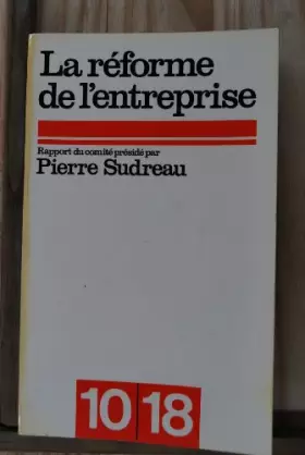 Couverture du produit · La réforme de l'entreprise