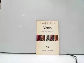Couverture du produit · Saint-John Perse. Vents : . Suivi de Chronique