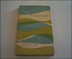 Couverture du produit · Freude am Gedicht. Zwölf Deutungen