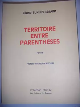 Couverture du produit · Territoire entre parenthèses (Collection Forum)