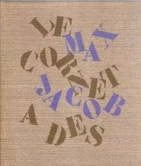 Couverture du produit · Max Jacob. Le Cornet à dés