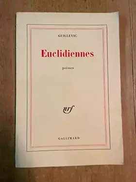 Couverture du produit · Guillevic. Euclidiennes