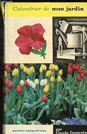 Couverture du produit · Calendrier de mon jardin