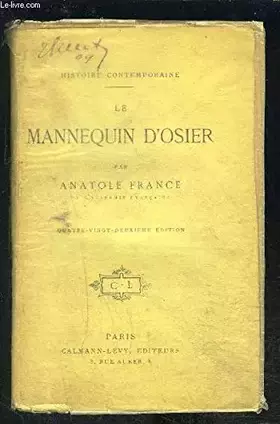 Couverture du produit · LE MANNEQUIN D OSIER