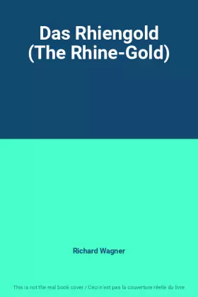 Couverture du produit · Das Rhiengold (The Rhine-Gold)