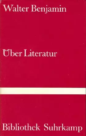 Couverture du produit · Über Literatur
