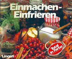Couverture du produit · Einmachen - Einfrieren