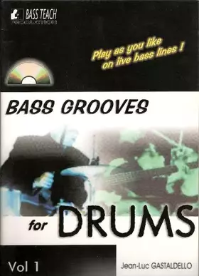Couverture du produit · Bass grooves drums + cd
