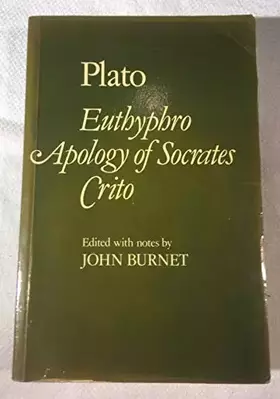 Couverture du produit · Plato's Euthyphro: Apology of Socrates and Crito