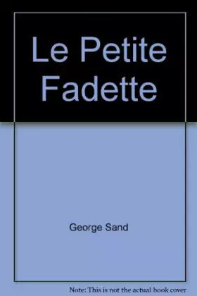 Couverture du produit · La petite Fadette