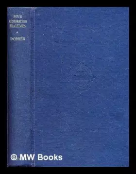 Couverture du produit · Five Restoration Tragedies