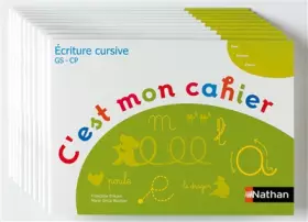 Couverture du produit · C'est mon cahier - Écriture cursive