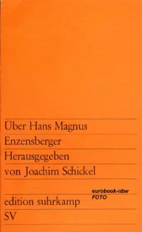 Couverture du produit · Über Hans Magnus Enzensberger