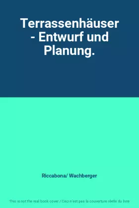 Couverture du produit · Terrassenhäuser - Entwurf und Planung.