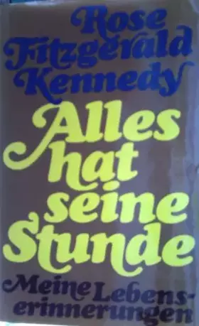 Couverture du produit · Alles hat seine stunde