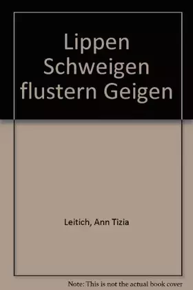 Couverture du produit · Lippen Schweigen flustern Geigen