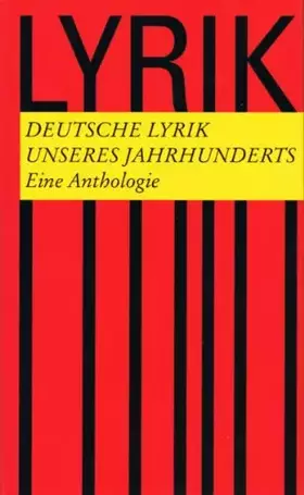 Couverture du produit · Deutsche Lyrik unseres Jahrhunderts : eine Anthologie.